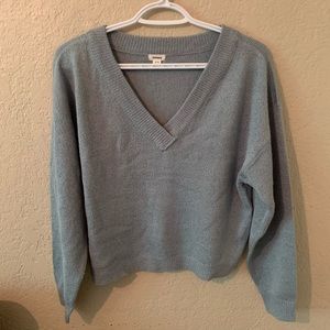 Garage Cropped Blue sweater